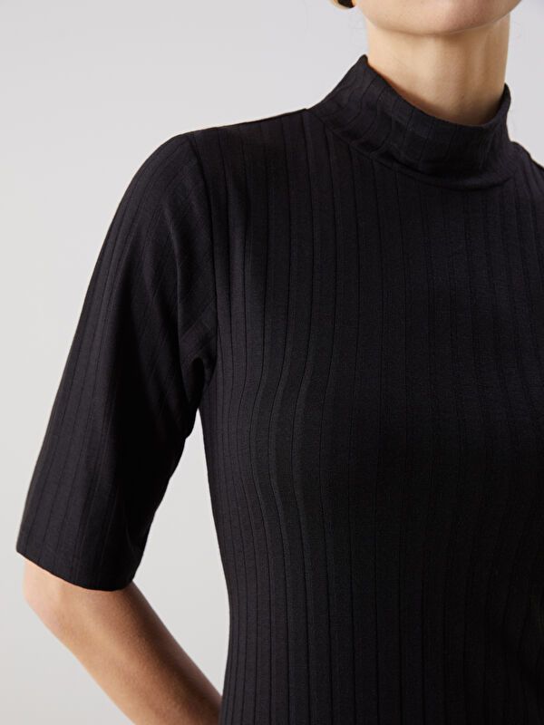 Moudda LC Waikiki - Robe en jersey uncv à manches longues pour Femmes - Tunisie 3