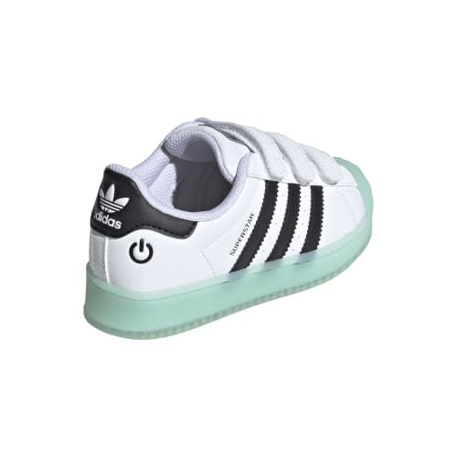 Moudda Adidas - Chaussure fermeture confortable Superstar LED Lights Enfants - Tunisie 6