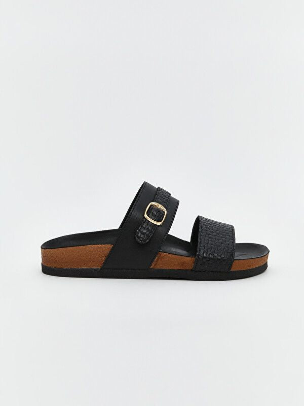 Moudda LC Waikiki - Pantoufles pour Femme couleur Noir - Tunisie 2