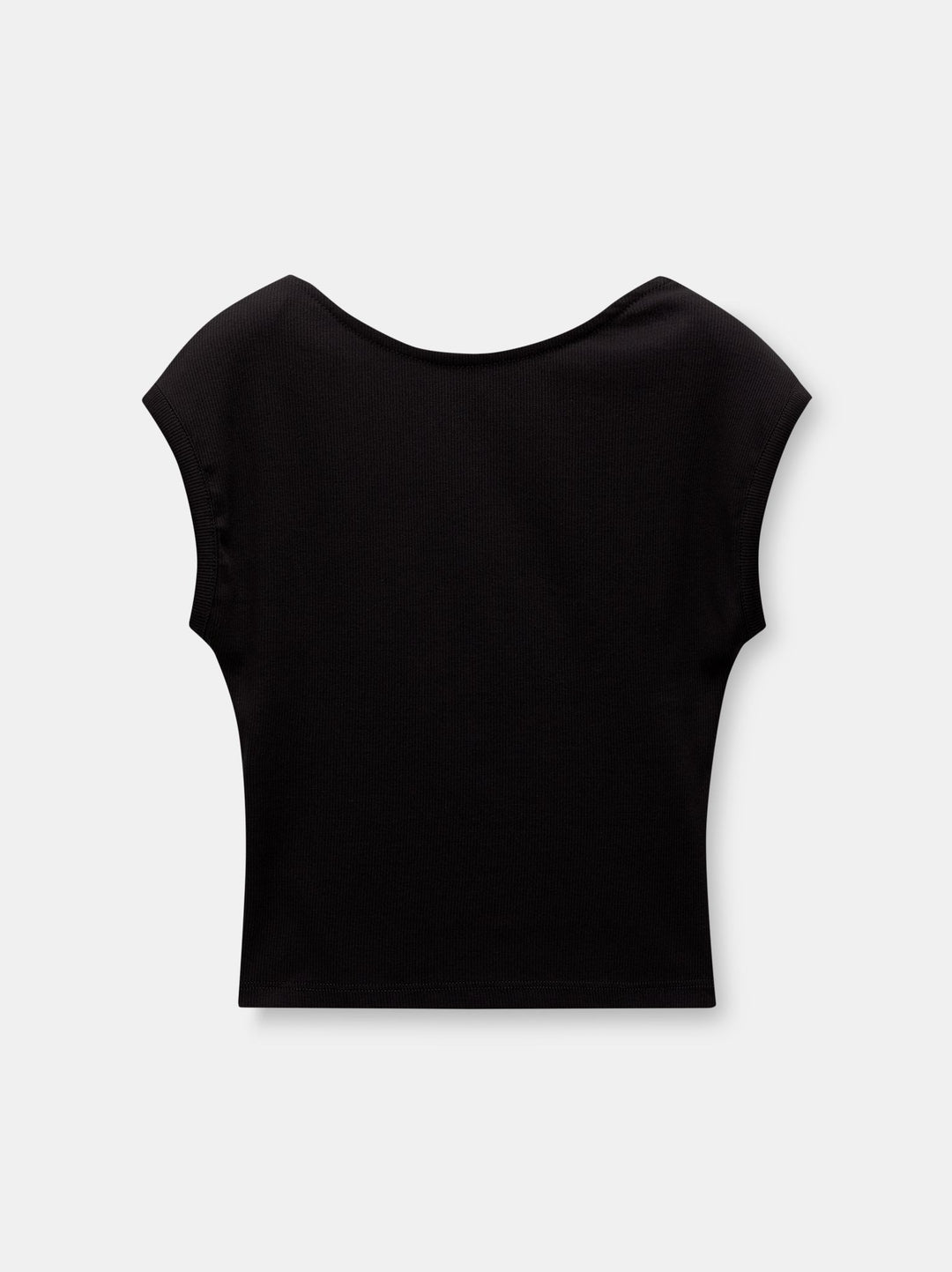 Moudda PULL & BEAR - Body Côtelé Manches Entières Encolure Dos - Tunisie 3