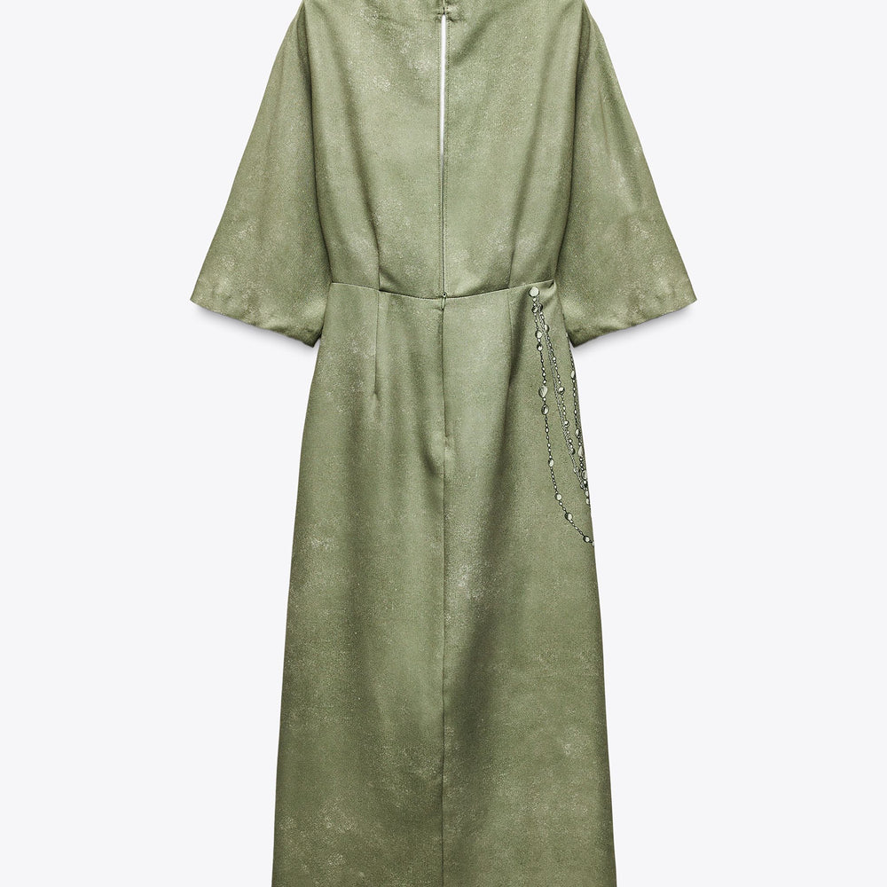 Moudda ZARA - Robe Midi Imprimée - Chaînes & Manches Longues - Tunisie 2