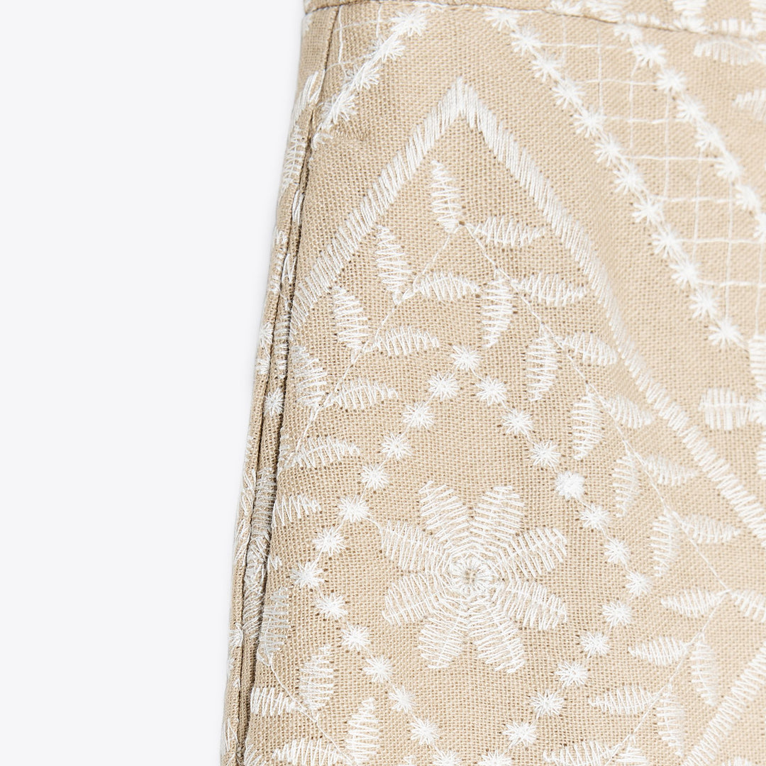 Moudda ZARA - Ensemble Pantalon Kimono - Rustique & Brodé - Tunisie 3
