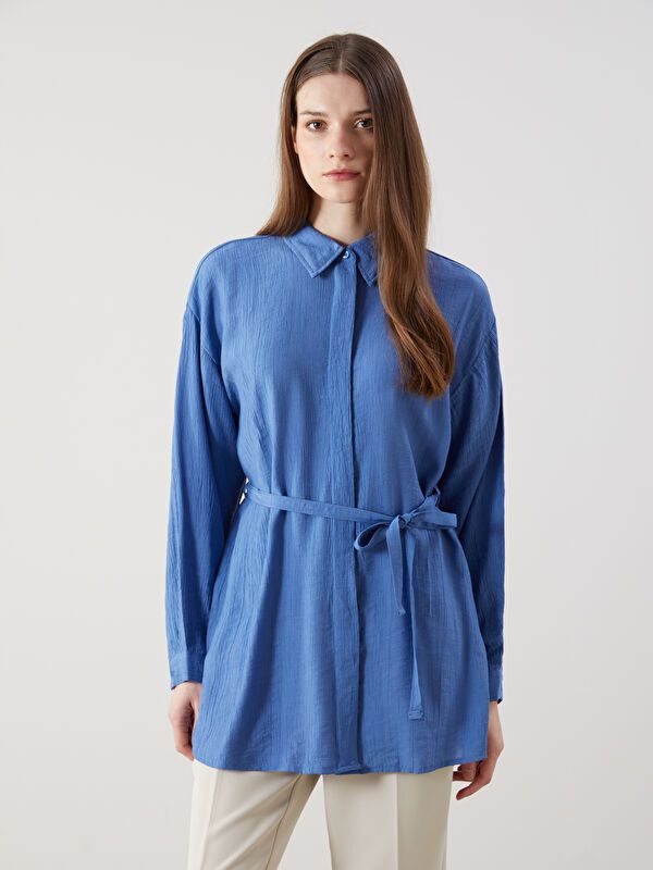 Moudda LC Waikiki - Tunique tissée à manches longues pour Femmes - Tunisie 1