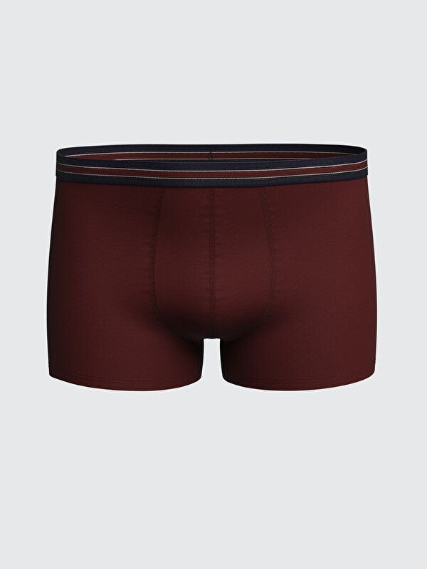 Moudda LC Waikiki - Boxer basique pour Homme couleur Bordeaux - Tunisie 3