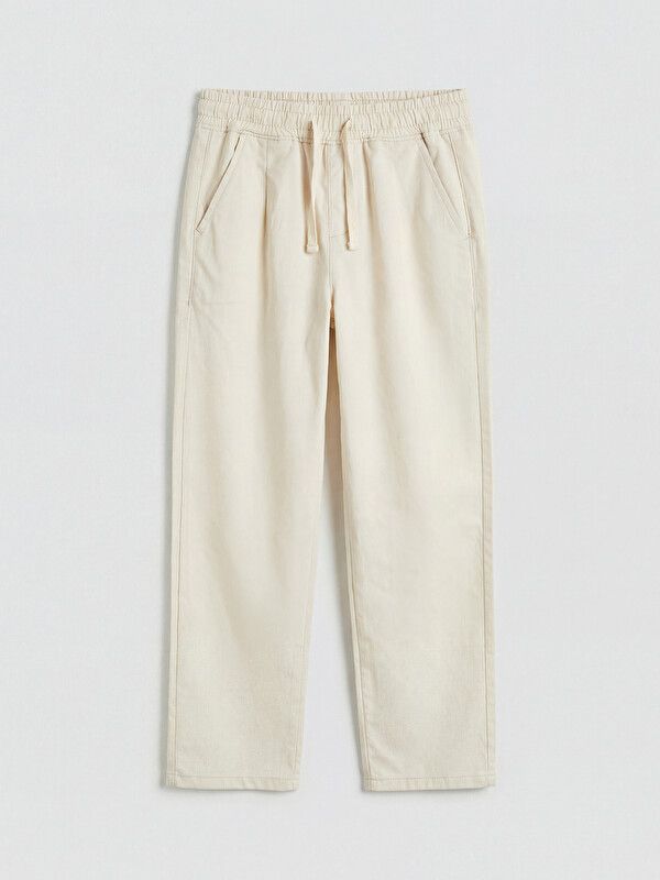 Moudda LC Waikiki - Pantalon en tissu pour Garçon couleur Beige clair - Tunisie 1