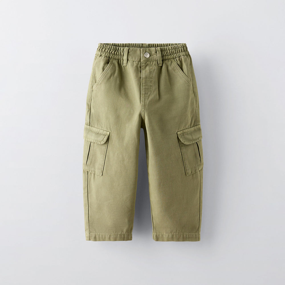 Moudda ZARA - Pantalon cargo enfant, coupe balloon, ceinture élastique - Tunisie 2