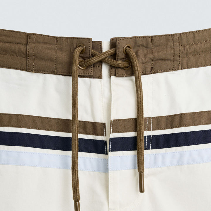 Moudda ZARA - Maillot de Bain Long - Ceinture Fixe & Contraste (Céleste) - Tunisie 3