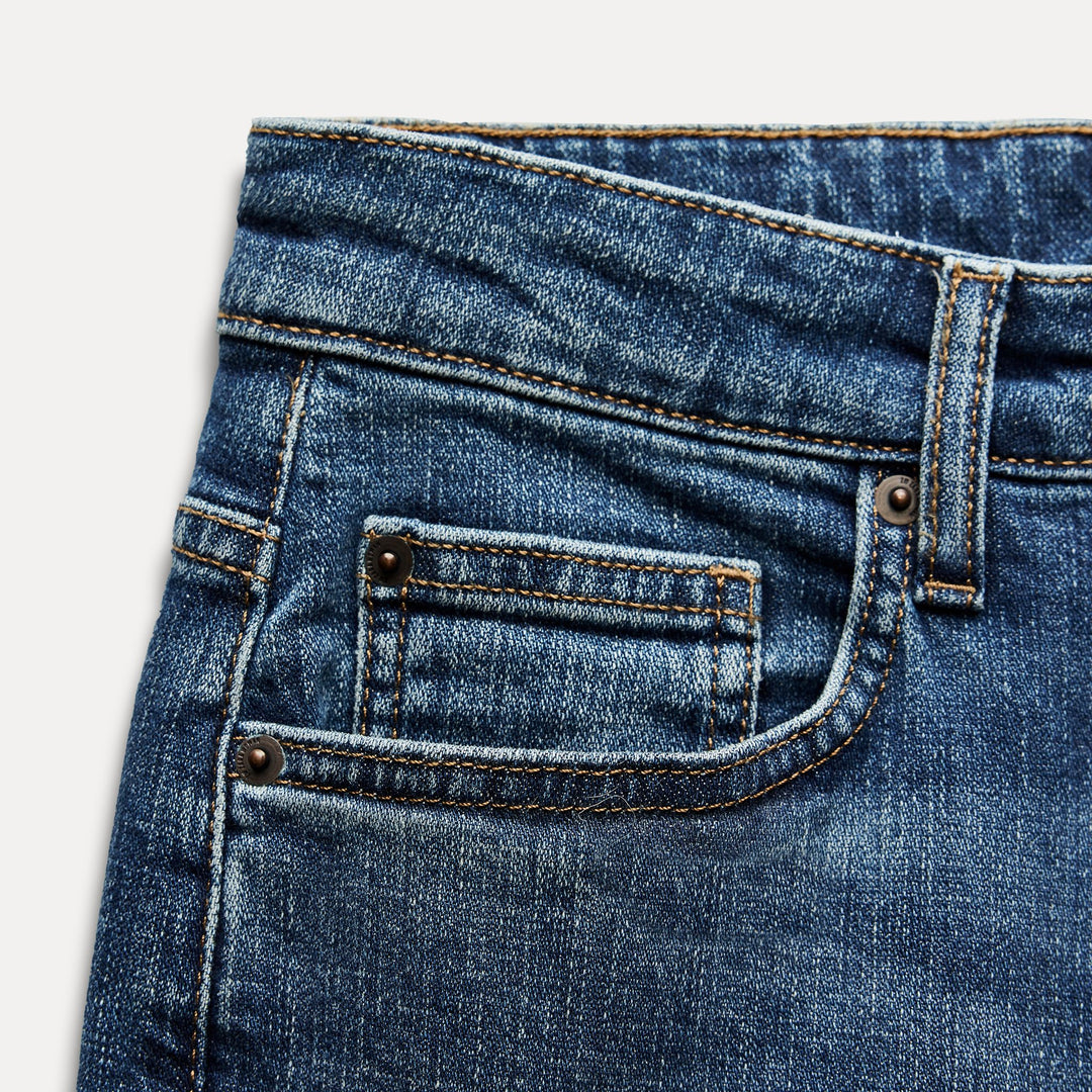 Moudda ZARA - Jean relaxed slim indigo foncé - Tunisie 3