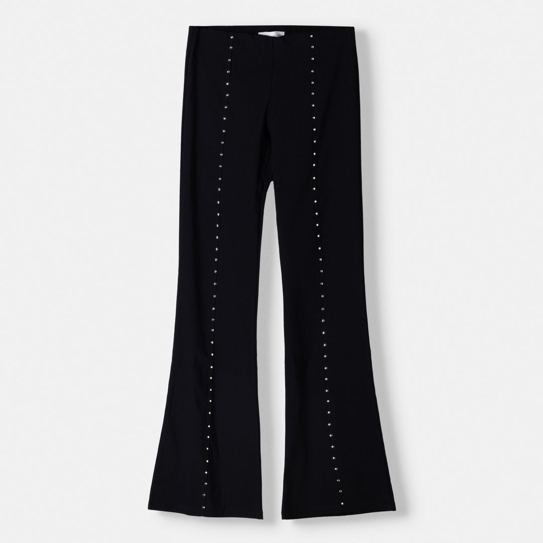 Moudda BERSHKA - Pantalon évasé bengaline clouté - Tunisie 1