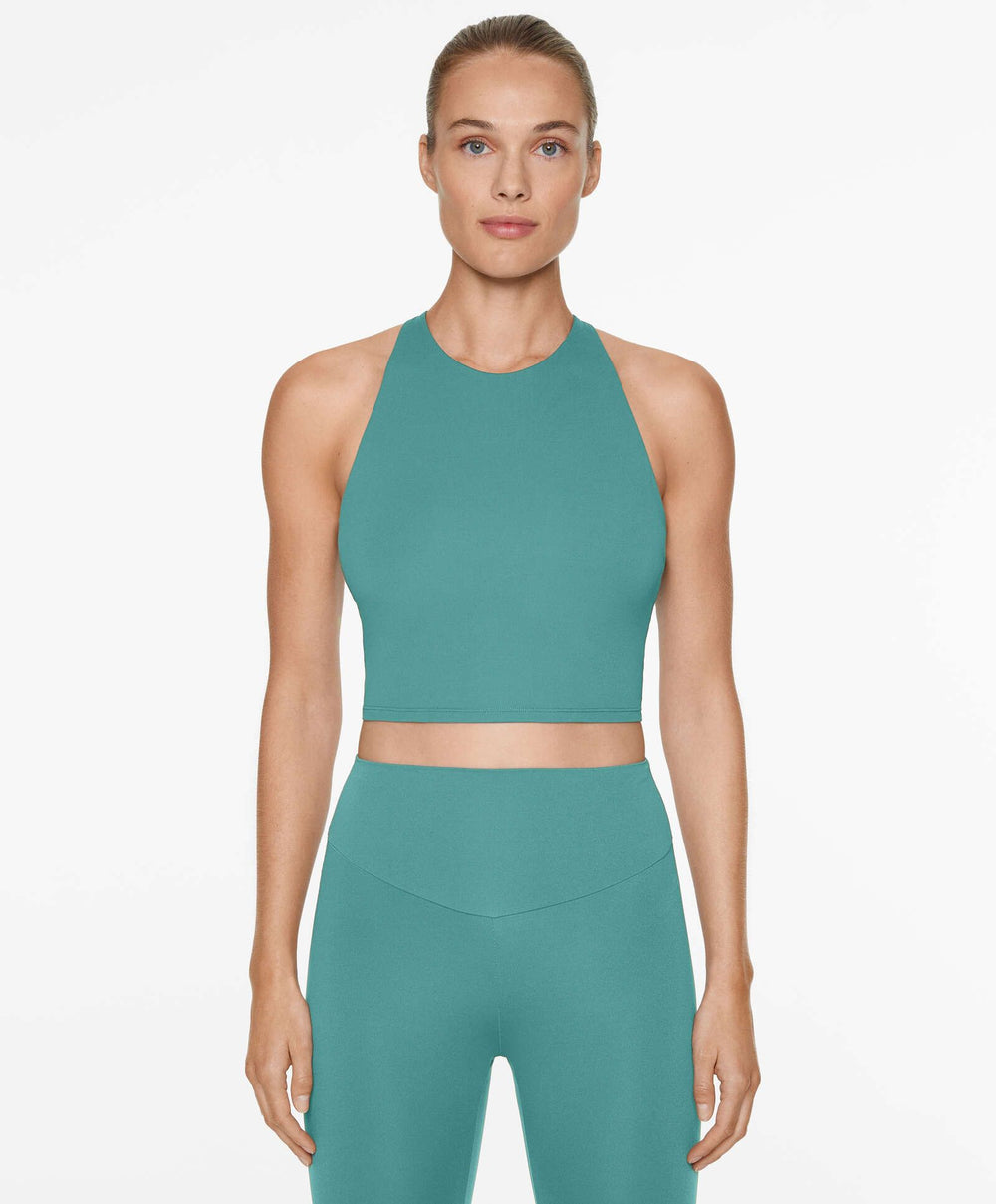 Moudda Oysho - Débardeur Halter Comfortlux Dos à Bretelles - Tunisie 2