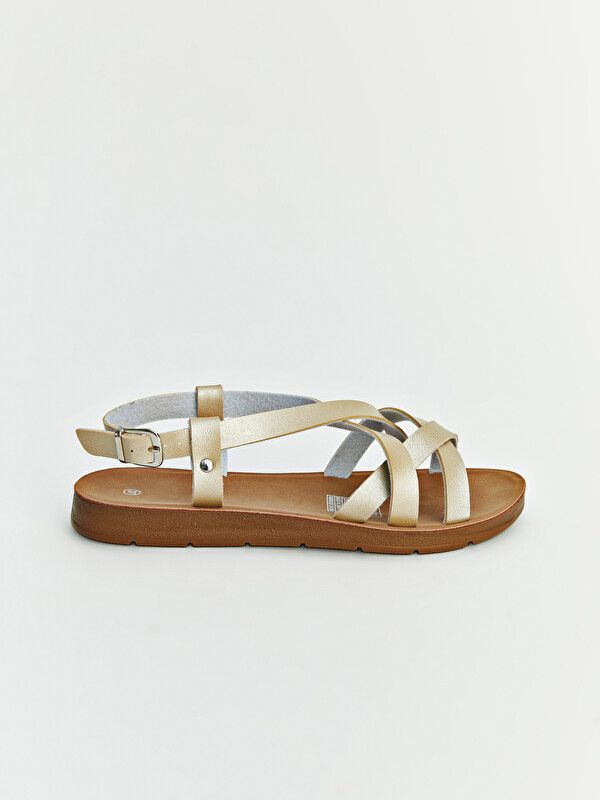 Moudda LC Waikiki - Sandales pour Femme couleur Or - Tunisie 3