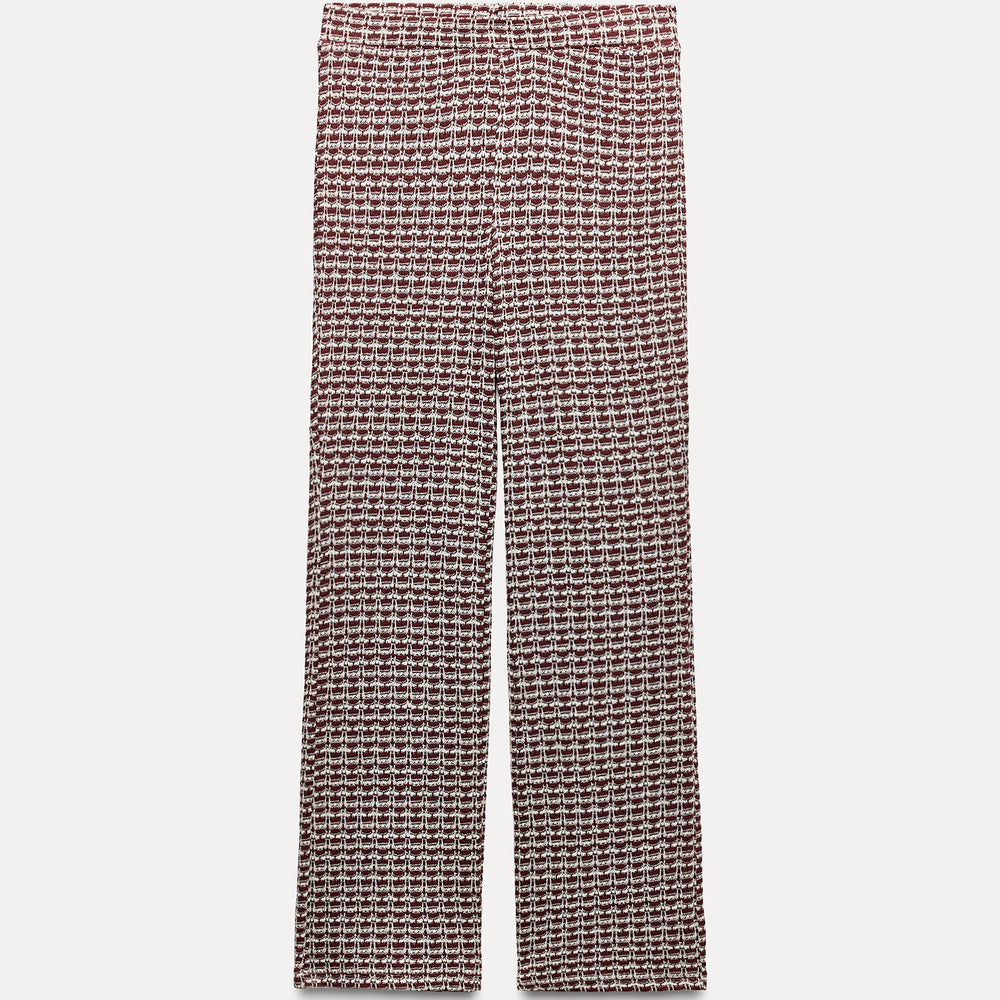 Moudda ZARA - Pantalon 7/8 Jacquard Structuré - Tunisie 2
