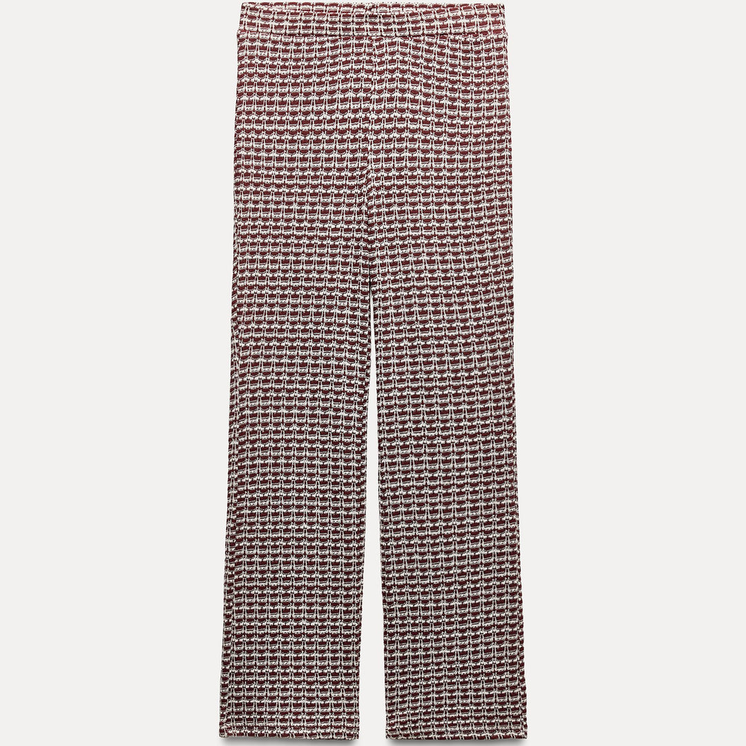 Moudda ZARA - Pantalon 7/8 Jacquard Structuré - Tunisie 2