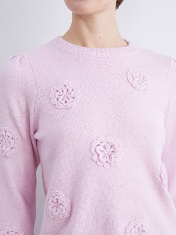 Moudda LC Waikiki - Pull en tricot Femme Rose sale - Tunisie 3