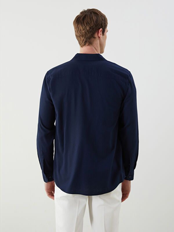 Moudda LC Waikiki - Chemise tissée à manches longues pour Hommes - Tunisie 4