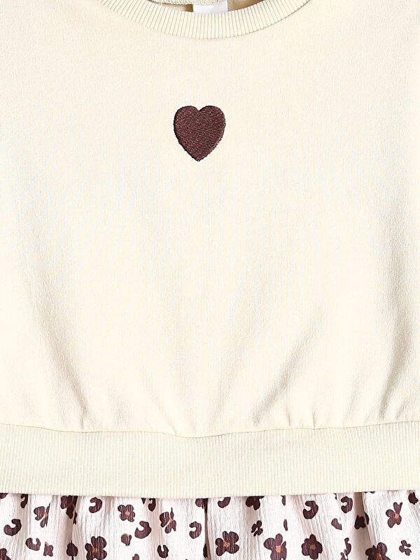 Moudda LC Waikiki - Robe en jersey manches longues Fille Nu - Tunisie 3