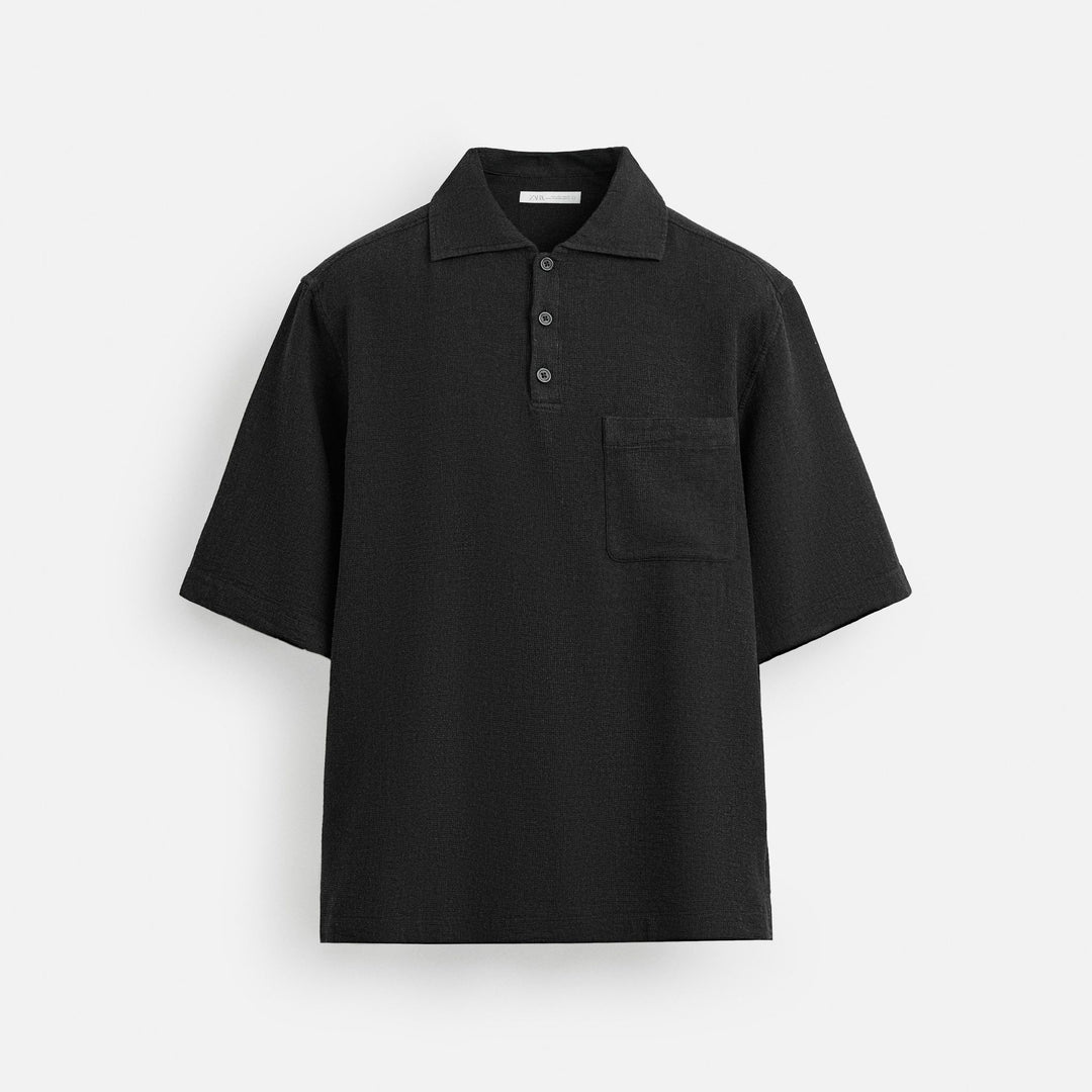 Moudda ZARA - Chemise - Col Polo & Nuit sans Lune & Citron Vert - Tunisie 1