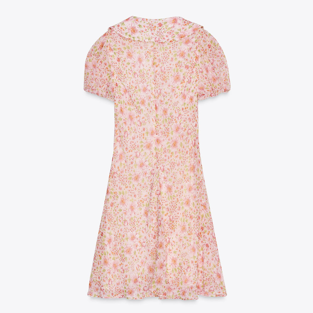 Moudda ZARA - Robe Courte Georgette - Bobo & Imprimé - Tunisie 2