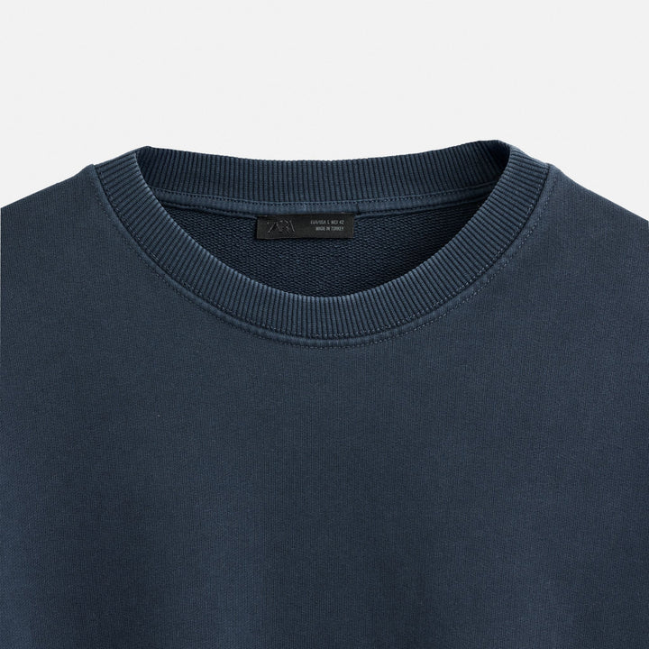 Moudda ZARA - Sweat - Peach Wash (Chambray & Gris) - Tunisie 3