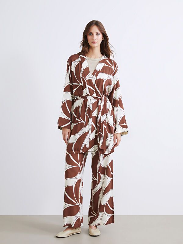 Moudda LC Waikiki - Kimono en tissu pour Femme - Tunisie 2