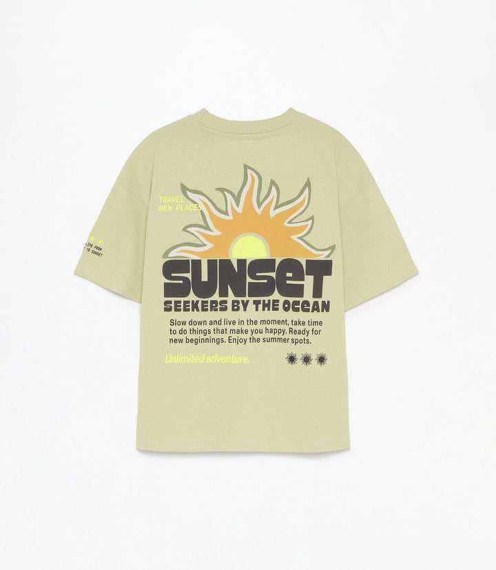 Moudda Lefties - T-Shirt - Sunset Garçon - Tunisie 3