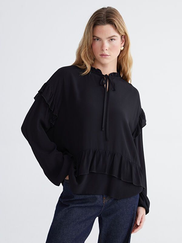 Moudda LC Waikiki - Chemisier (blouse) manches longues en tissu - Tunisie 5