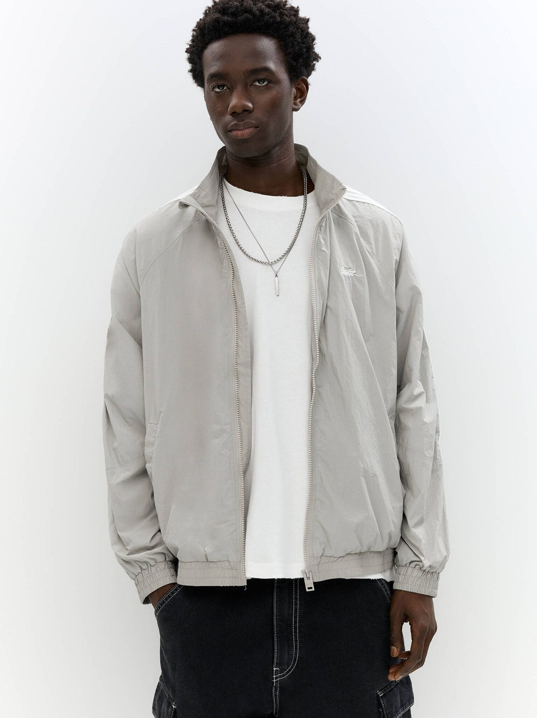 Moudda PULL & BEAR - K-way - 100% Nylon & Rayures - Tunisie 2