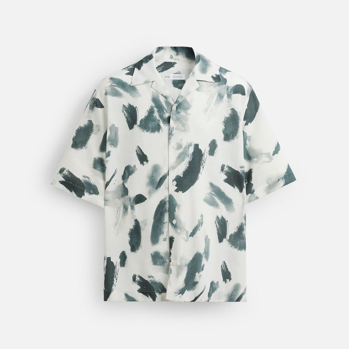 Moudda ZARA - Chemise - Imprimé Bleu (Ramadan) - Tunisie 1