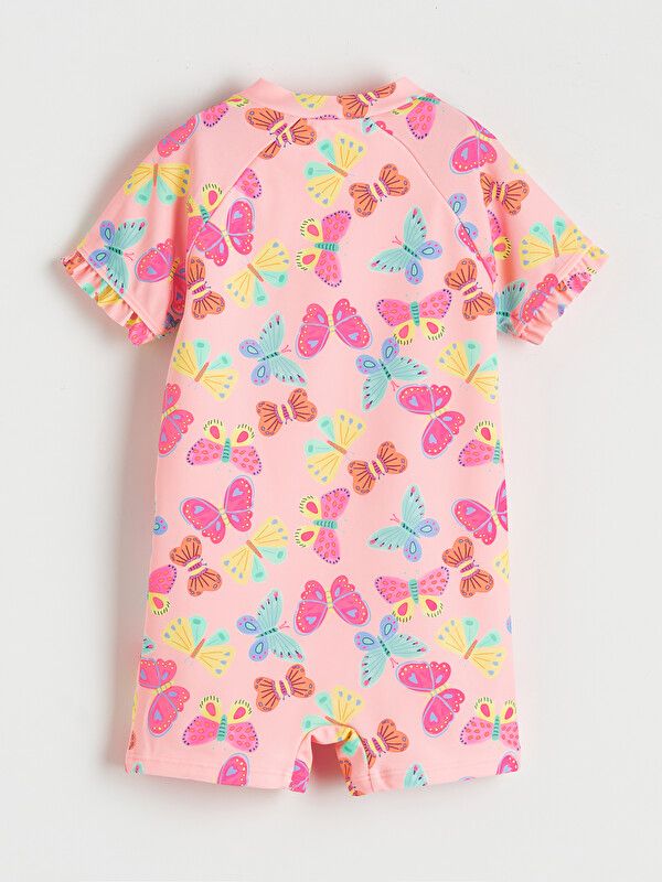 Moudda LC Waikiki - Maillot de bain en jersey pour Fille couleur Rose imprimé - Tunisie 2