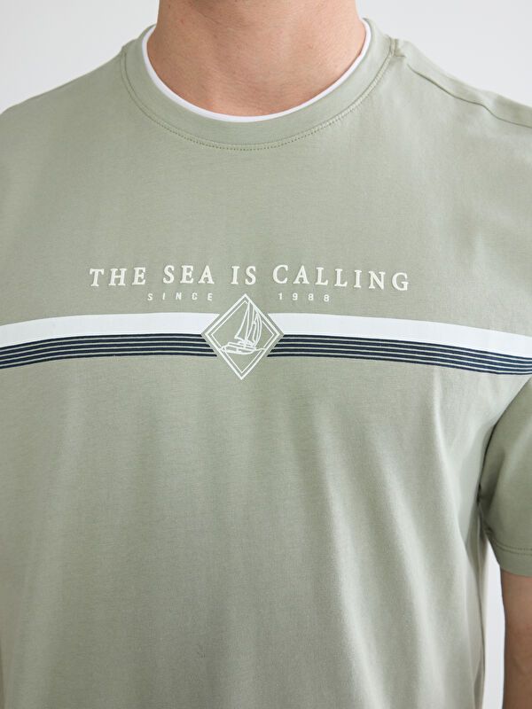 Moudda LC Waikiki - T-shirt imprimé manches courtes en jersey pour Homme - Tunisie 3