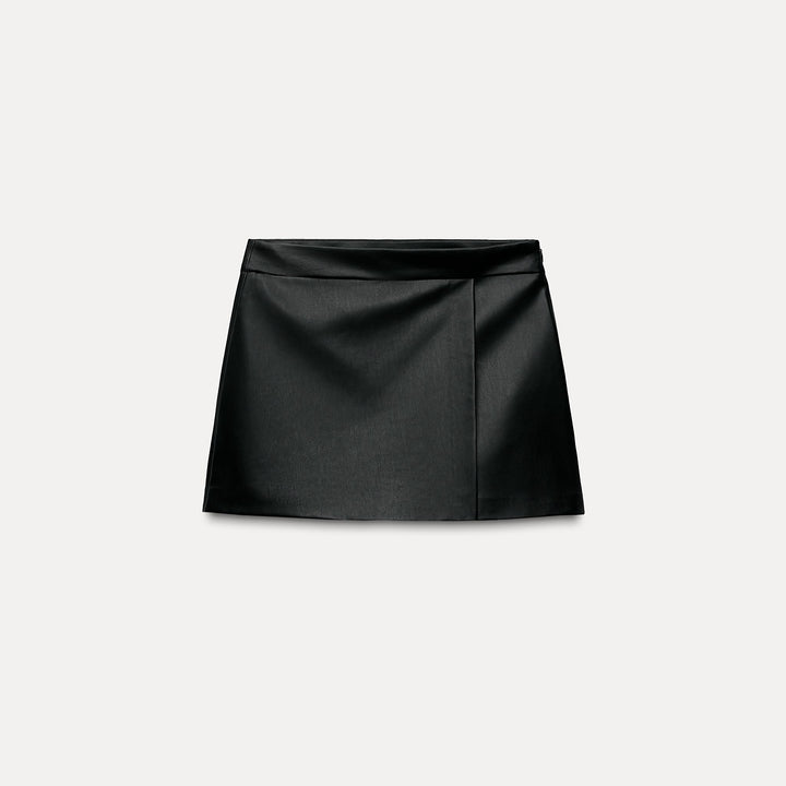 Moudda ZARA - Short en similicuir coupe simple - Tunisie 1