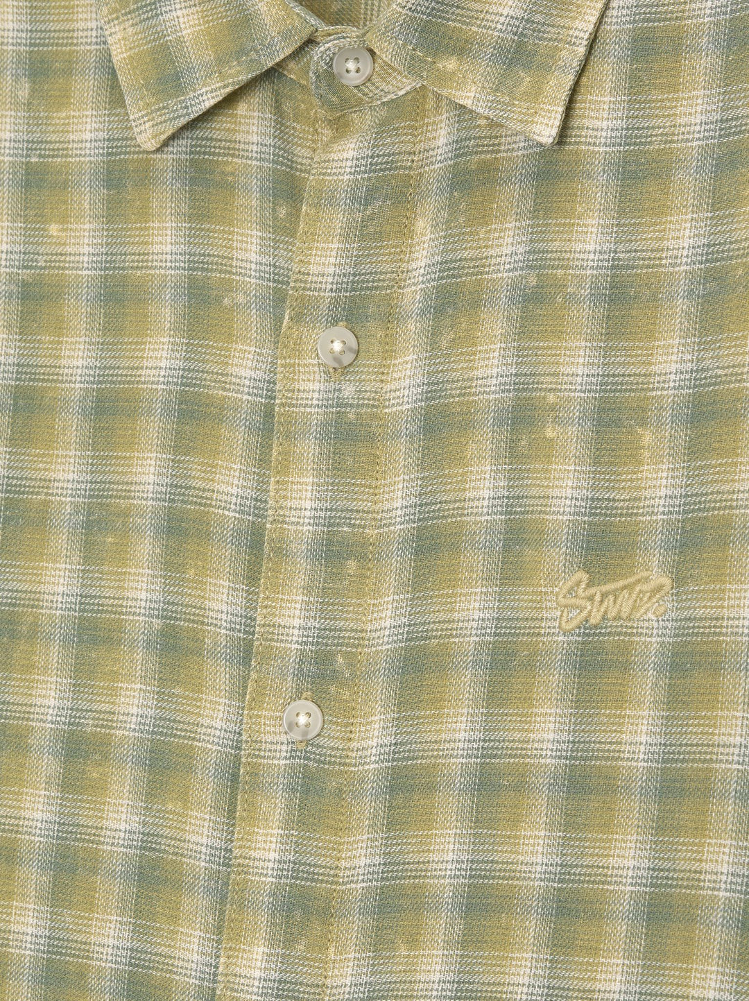 Moudda PULL & BEAR - Chemise Manches Longues Acid Check Légère - Tunisie 1
