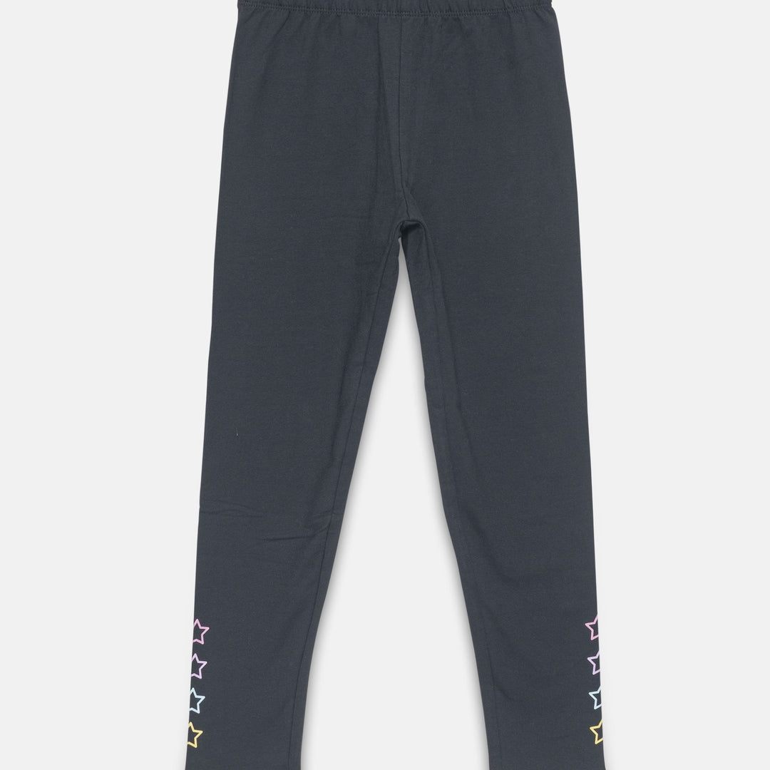 Moudda LC Waikiki - T-shirt en jersey stretch Fille Noir - Tunisie 2