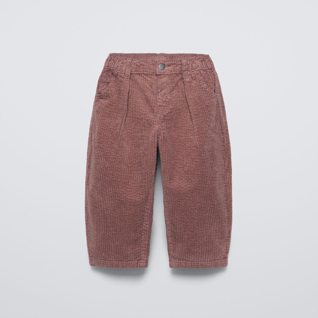 Moudda ZARA - Pantalon enfant velours côtelé, coupe ronde - Tunisie 1