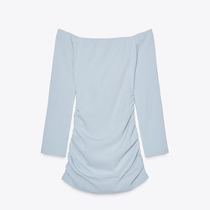Moudda ZARA - Robe Mini - Fronces, Off-Shoulder & Fluide - Tunisie 2