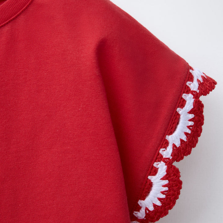 Moudda ZARA - T-Shirt Enfant - Manche & Bande Crochet - Tunisie 3
