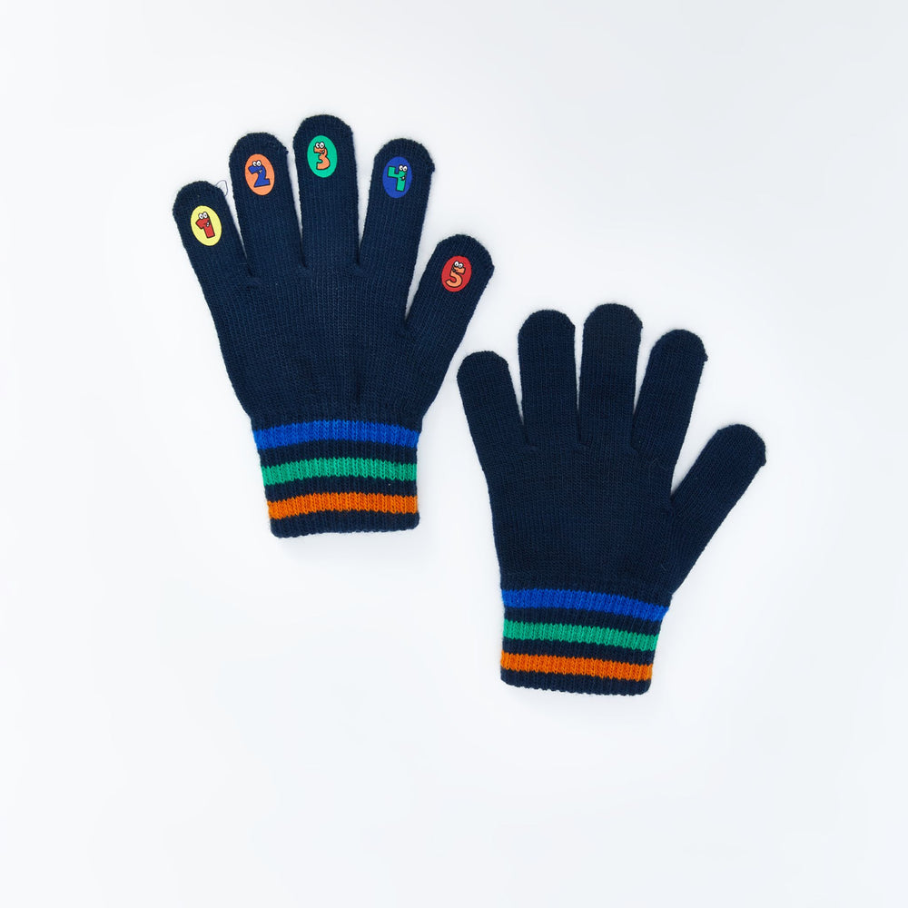 Moudda LC Waikiki - Gants tricot Garçon Bleu marine foncé - Tunisie 2