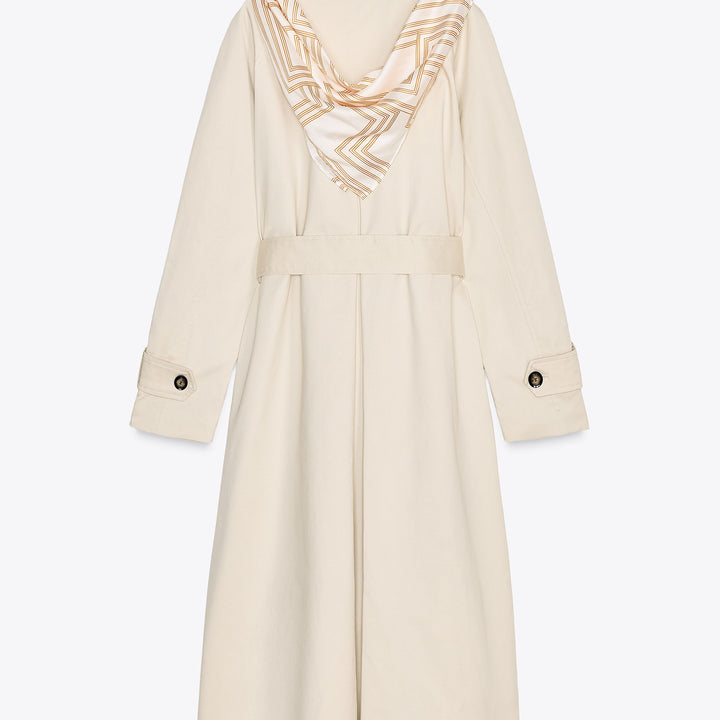 Moudda ZARA - Trench Long Coton - Foulard Multi-usage - Tunisie 2