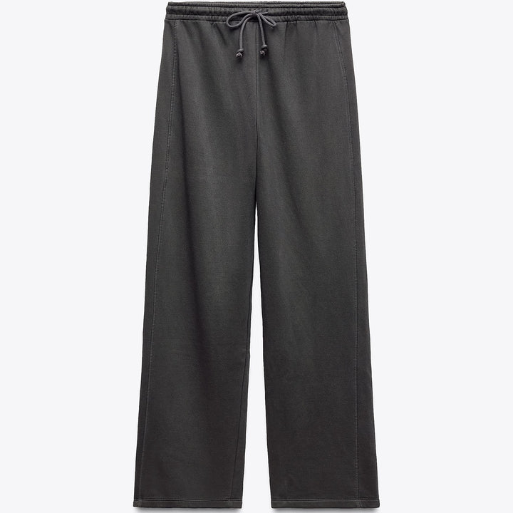 Moudda ZARA - Pantalon Molleton Large - Cordon - Tunisie 1