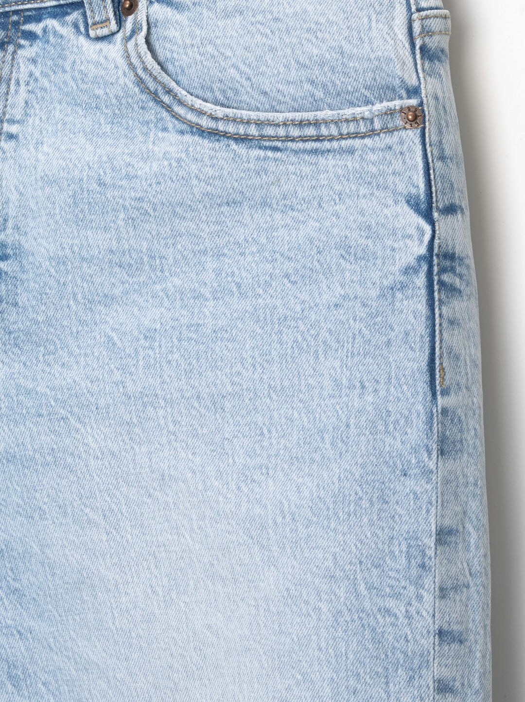 Moudda PULL & BEAR - Bermuda Denim Slim Basique - Tunisie 4