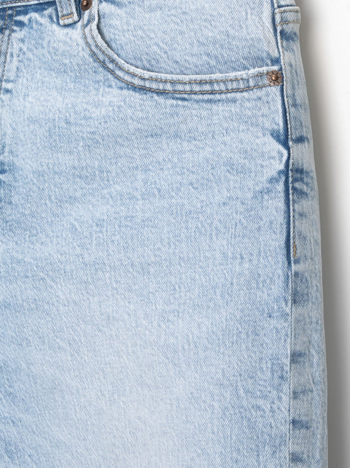 Moudda PULL & BEAR - Bermuda Denim Slim Basique - Tunisie 4