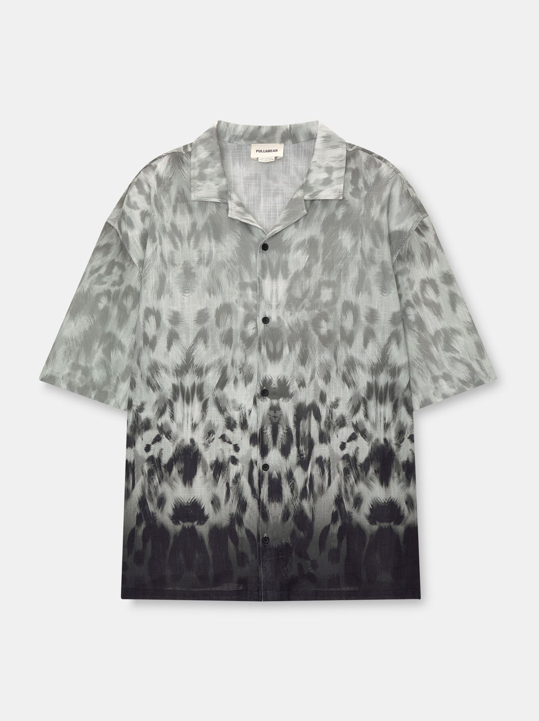 Moudda PULL & BEAR - Chemise Demi-Manches Imprimé Gradient Cheetah - Tunisie 2