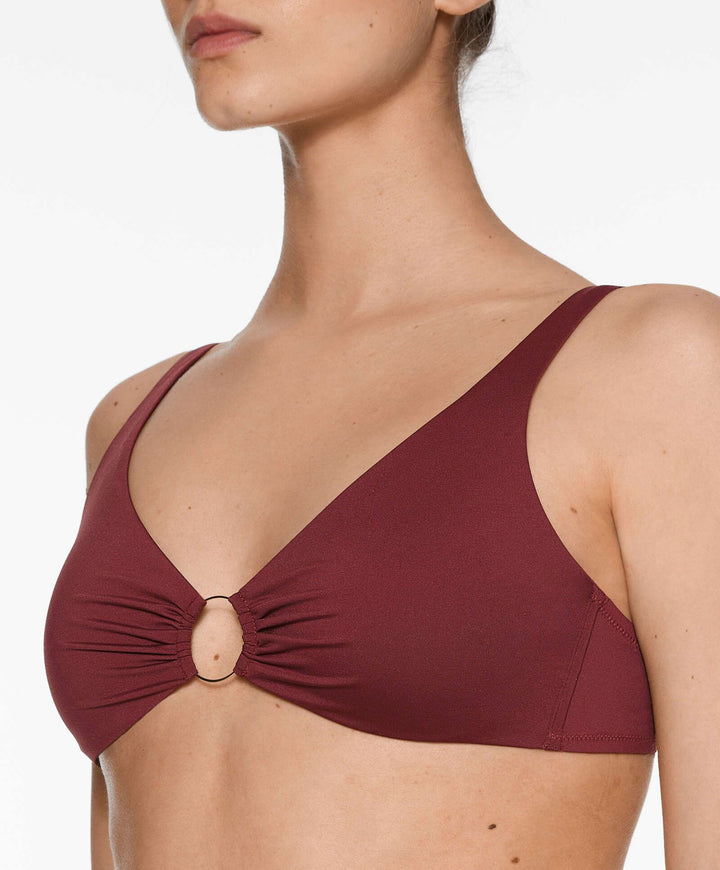 Moudda Oysho - Culotte Halter Mousse Extra Sans Armatures Halter avec Détail Armatures - Tunisie 2