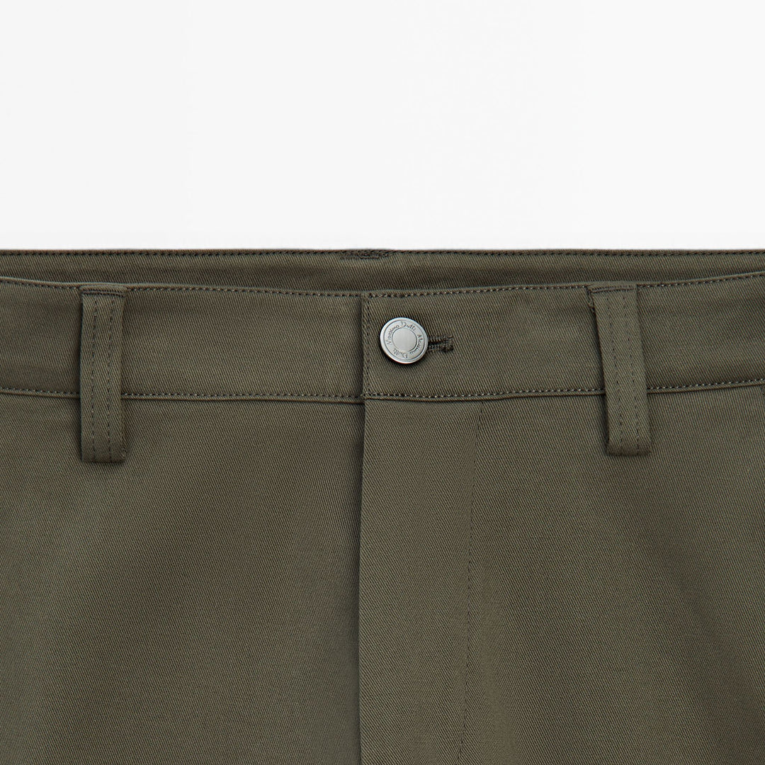 Moudda Massimo Dutti - Pantalon jean coton élégant 5 poches fuselé - Tunisie 4