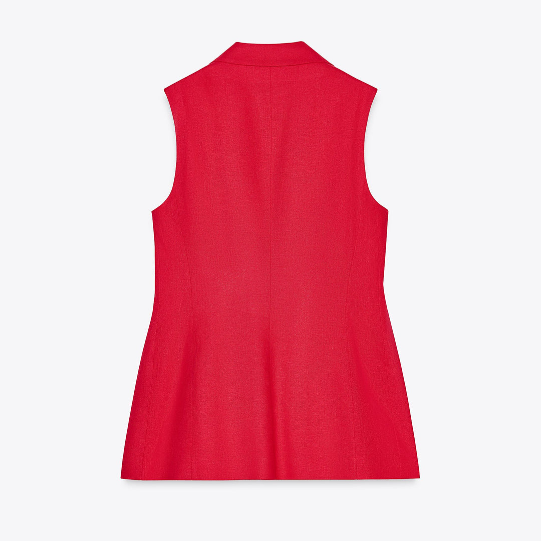 Moudda ZARA - Ensemble Gilet Lin Long - 1 Bouton - Tunisie 2