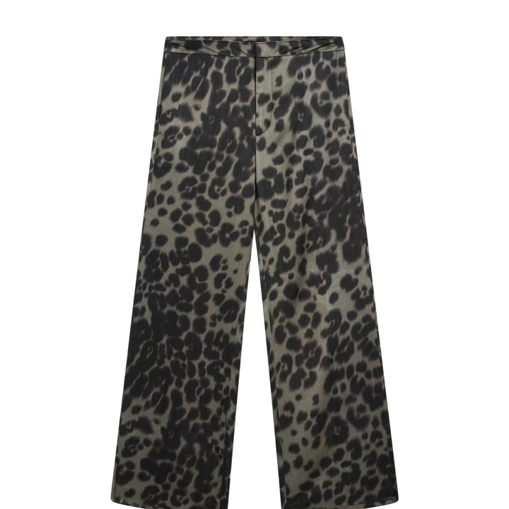 Moudda Massimo Dutti - Pantalon coordonné vert léopard - Tunisie 1