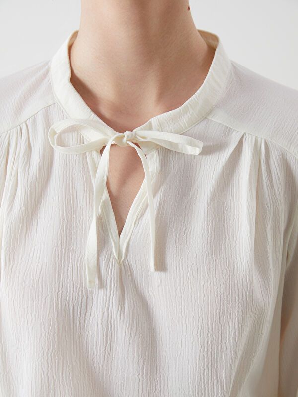 Moudda LC Waikiki - Chemise tissée cv à manches longues pour Femmes - Tunisie 3