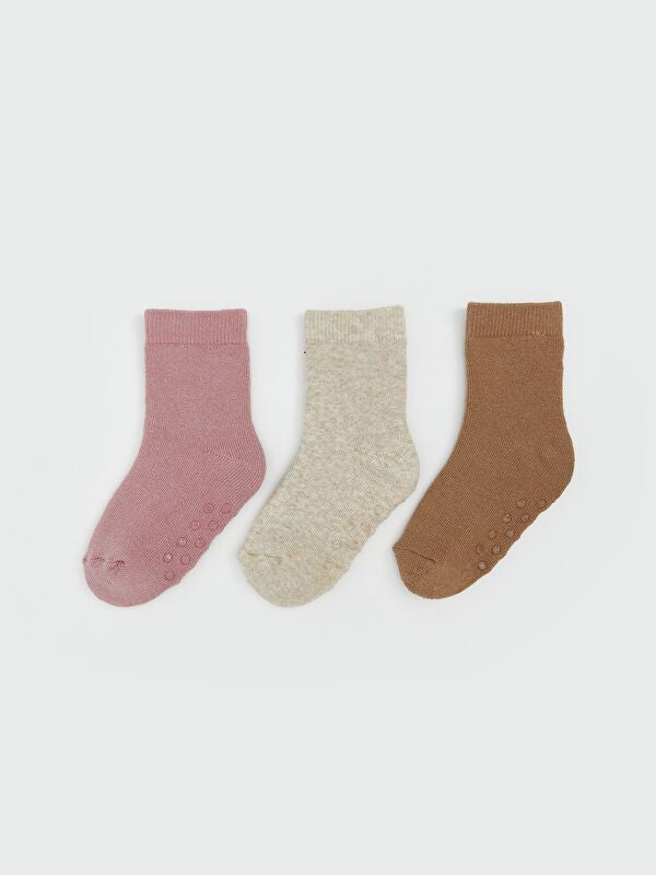 Moudda LC Waikiki - Chaussettes courtes Fille Rose terne - Tunisie 1