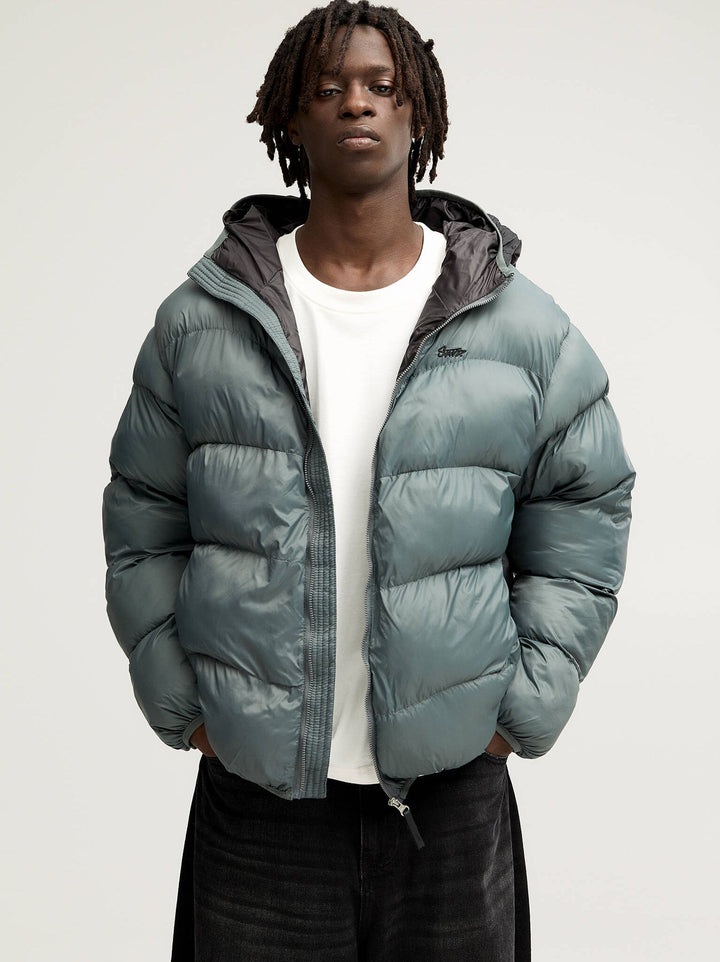 Moudda PULL & BEAR - Light Padding Curve Quilting avec Capuche STWD - Tunisie 4