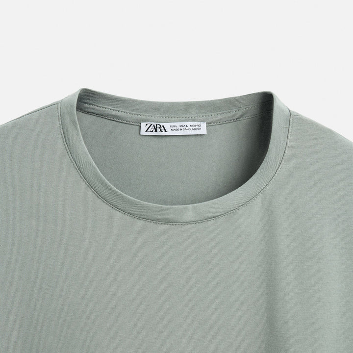 Moudda ZARA - T-Shirt Slim - Col Rond & Manches Longues - Tunisie 3